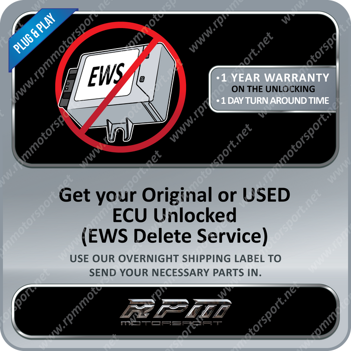 BMW E38 750Li ME5.2.1 EWS Delete Service - Rpm Motorsport