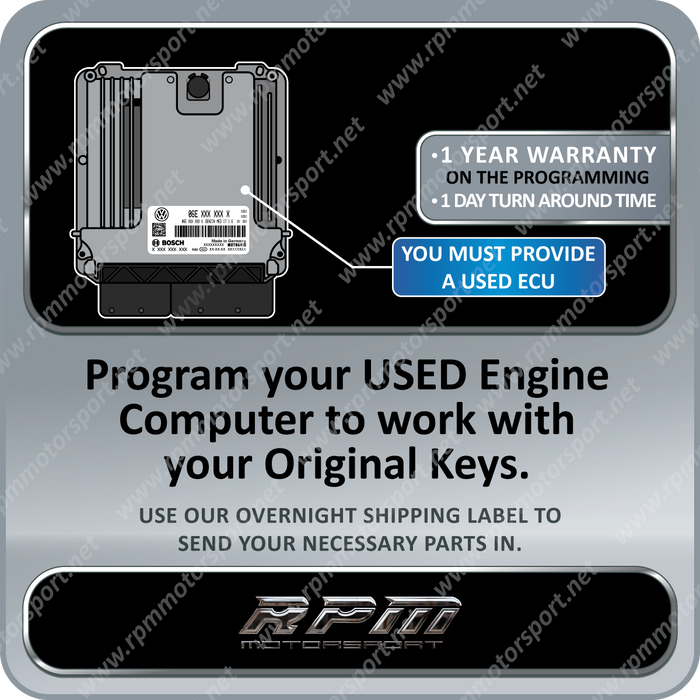 MED17.1.6 Used ECU Cloning