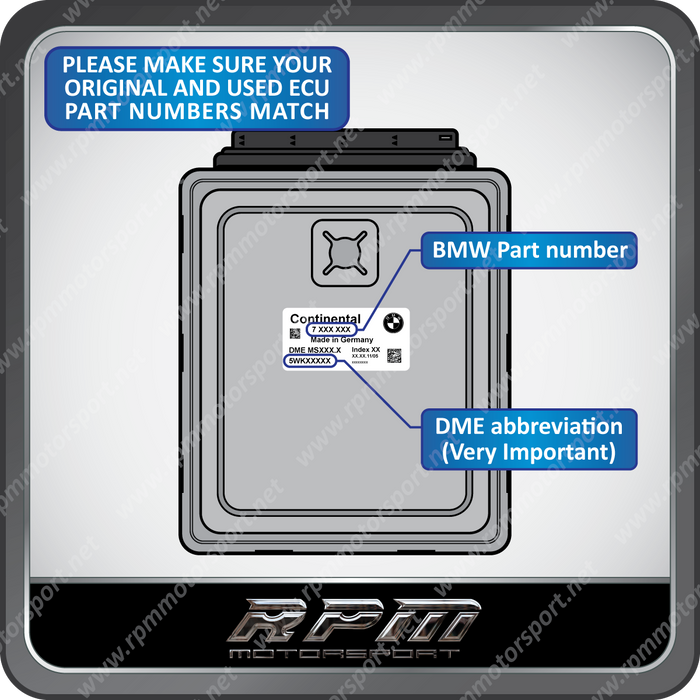 BMW X5 X6 E70 E71 N63 S63 Engine USED DME Programming MSD85.1 / MSD85.3