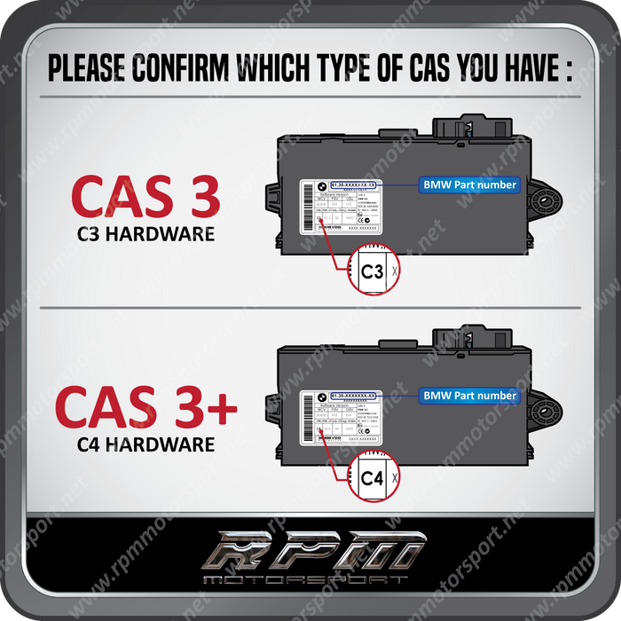 BMW Remanufactured CAS 3 (Car Access System) Years 2006 ONLY