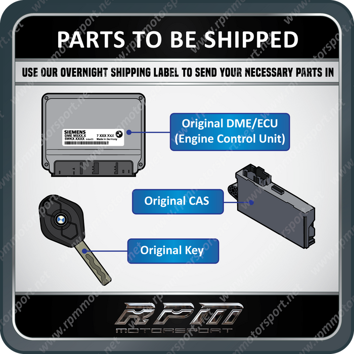BMW E60 5 Series MS45.0 / MS45.1 Used DME / ECU Programming