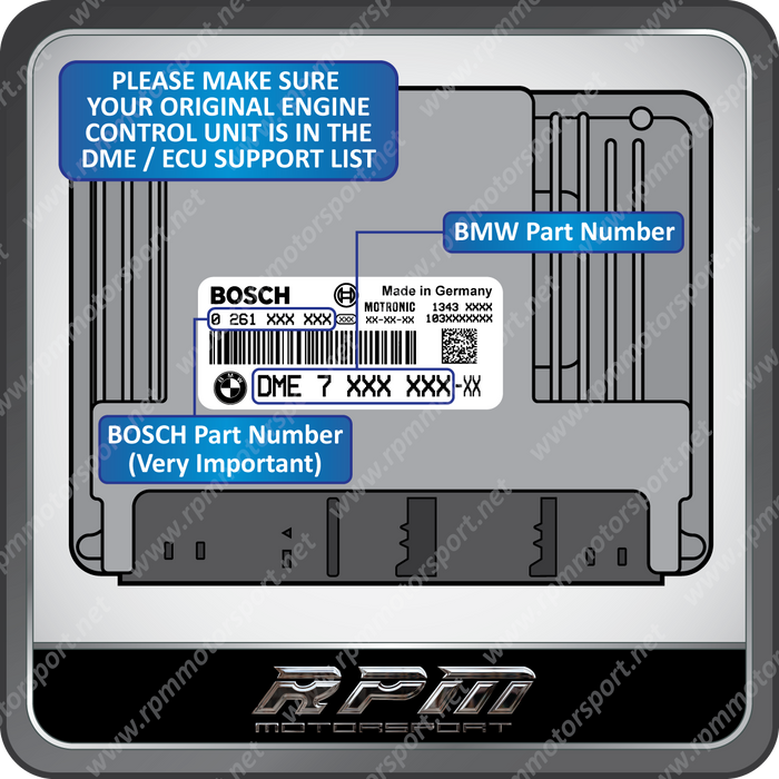 BMW E60 (5 Series) ME9.2 Remanufactured ECU 02/2005 to 02/2007