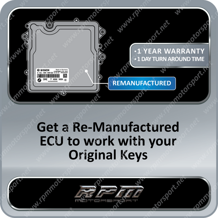BMW F-Series MEVD1729 N26 Remanufactured DME / ECU (Engine Control Unit)