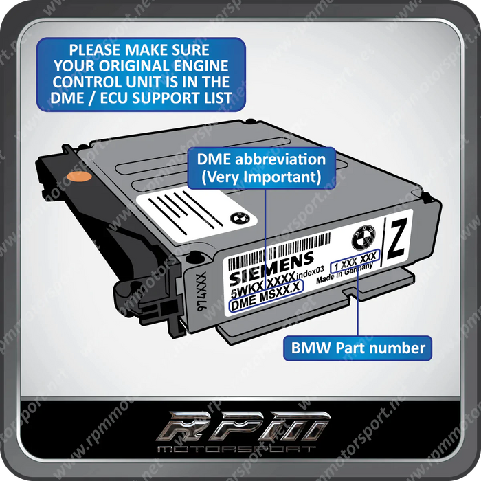 ALL BMW Models from 1996 to 2006 EWS Delete Service - Rpm Motorsport