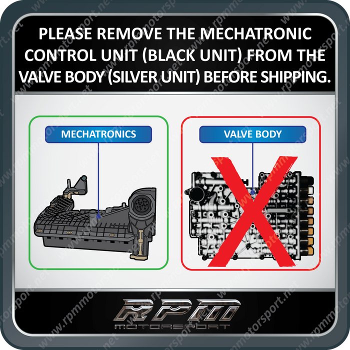 BMW GA8HP45Z / GA8HP50Z / GA8HP70Z Mechatronic Gearbox USED EGS TCU programming service 8HP ALL F SERIES!