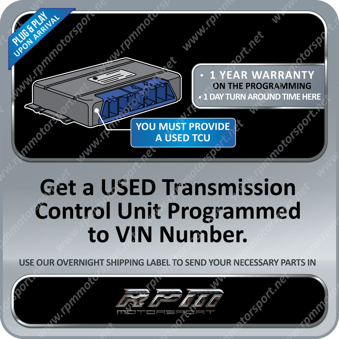 BMW Used Transmission Programming Service TCU EGS E46 / E38 / Z3 / E39 / X3 / Z4 / X5