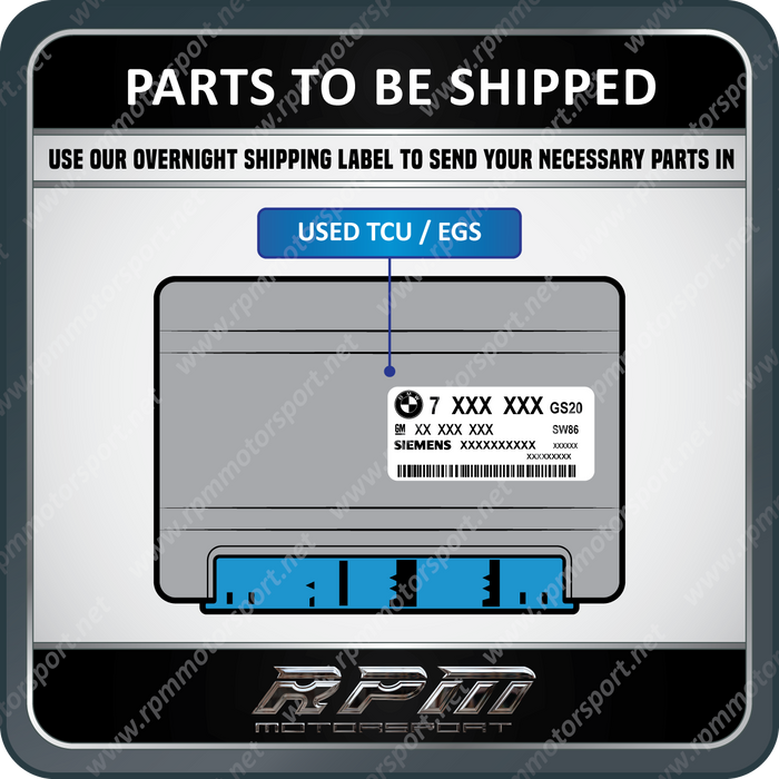 BMW Used Transmission Programming Service TCU EGS E46 / E38 / Z3 / E39 / X3 / Z4 / X5
