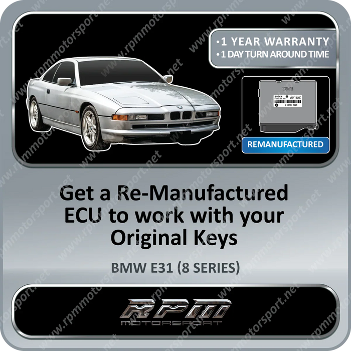 E31 840i Remanufactured ECU