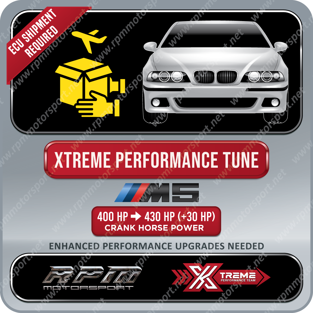 BMW E39 M5 S62 1999 to 2003 Rpm Motorsport Xtreme Performance Tune ...
