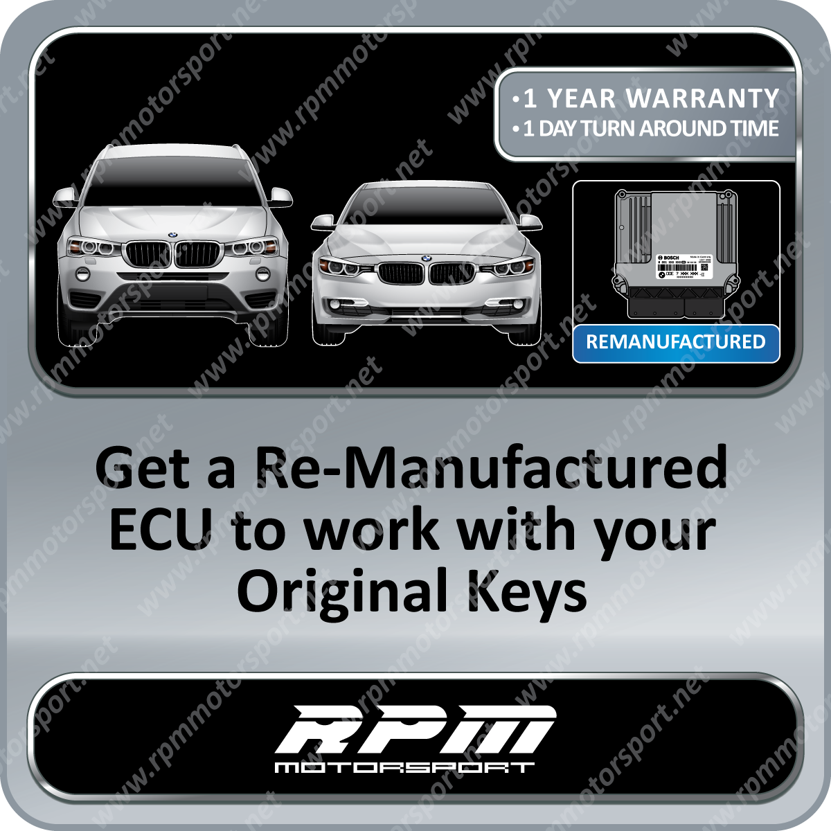 BMW F25 X3 28dX F30 F31 328d N47N Remanufactured DDE701 Years 2013 to ...