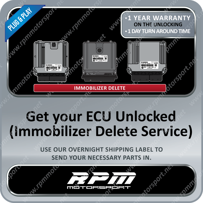 BMW Diesel EDC17Cxx EWS / CAS Immobilizer Delete Service