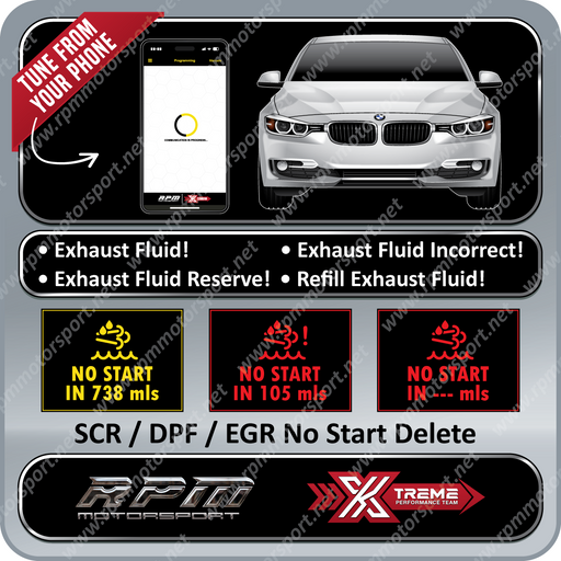 BMW F30 328d 328dX 2013 to 06/2015 SCR / DPF / EGR Delete