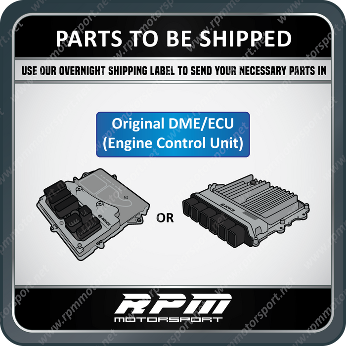 BMW / MINI F-Series DME Revival Service due to Programming Failure