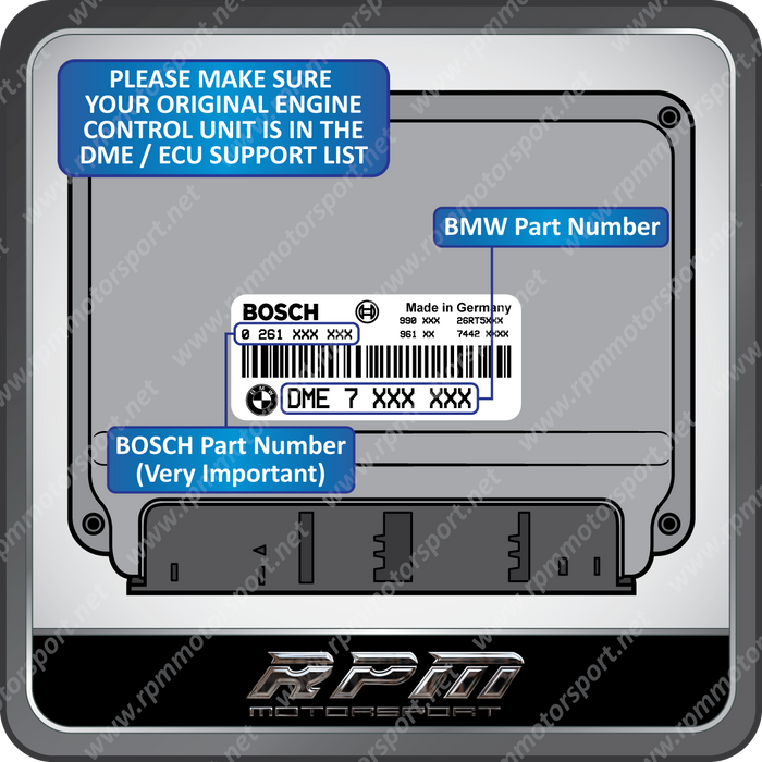 BMW E38 750Li ME5.2.1 EWS Delete Service - Rpm Motorsport