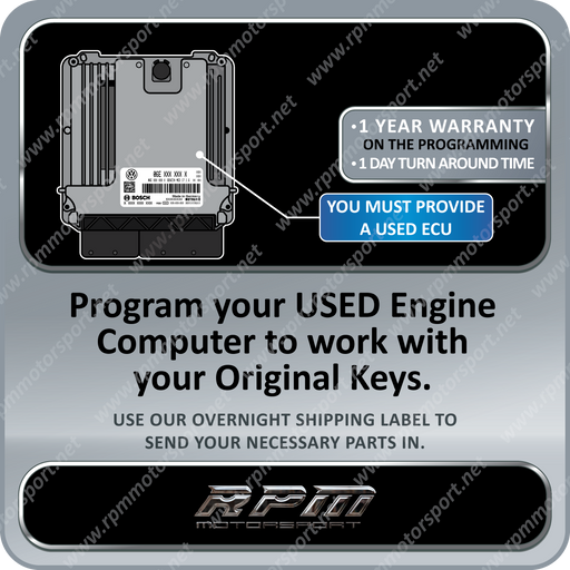 MED17.1.6 Used ECU Cloning