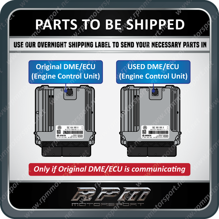 Used ECU Cloning Service Bosch MED17.1.6