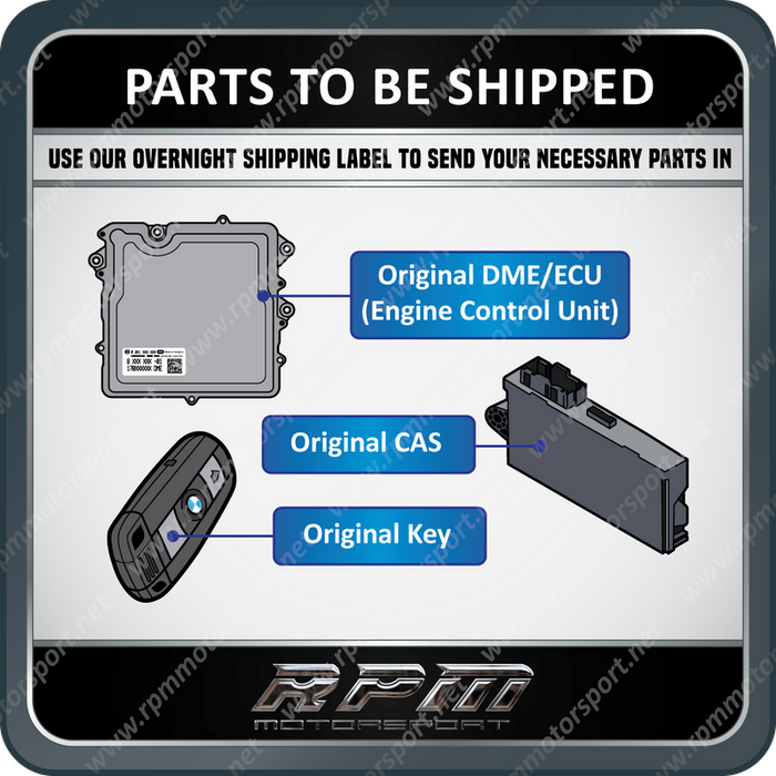 BMW DME Revert to Stock Programming Service [E-Series]