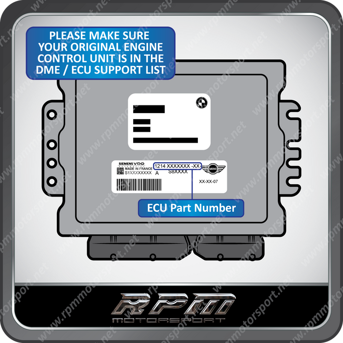 MINI Cooper & Cooper S Years 2001 - 2008 Ready to Start ECU! No Coding required!