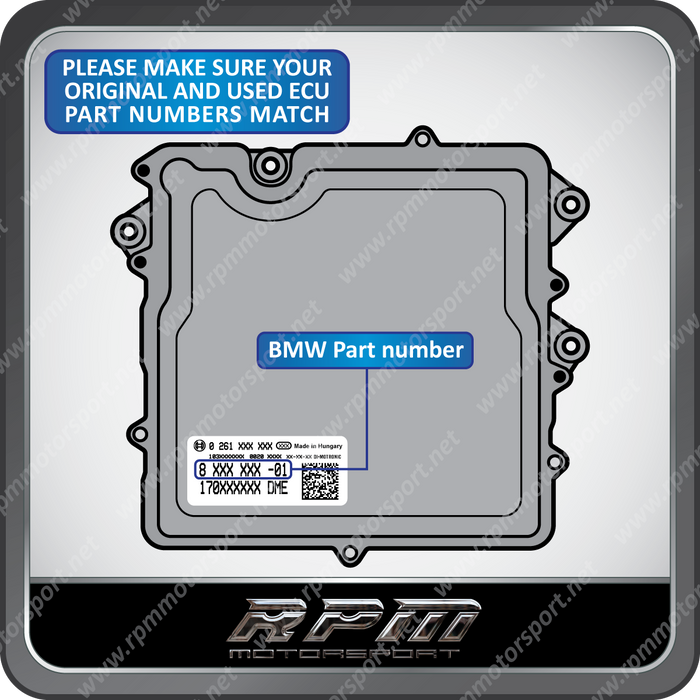 BMW MEVD172X EWS / CAS Immobilizer Delete Service - Rpm Motorsport