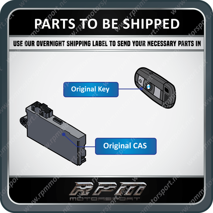 BMW Remanufactured CAS 3 (Car Access System) Years 2006 ONLY