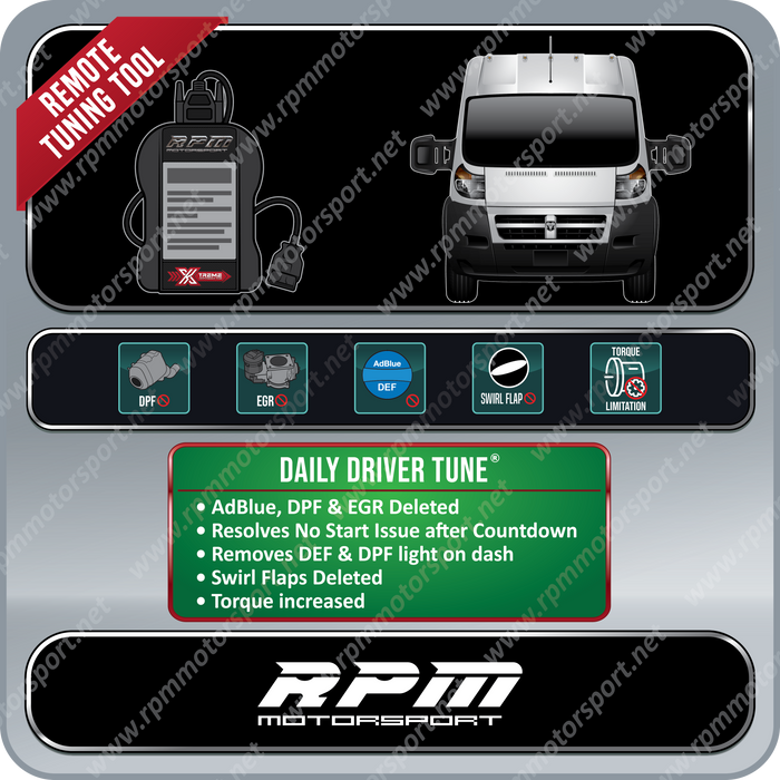 RAM Promaster Rpm Motorsport Tune