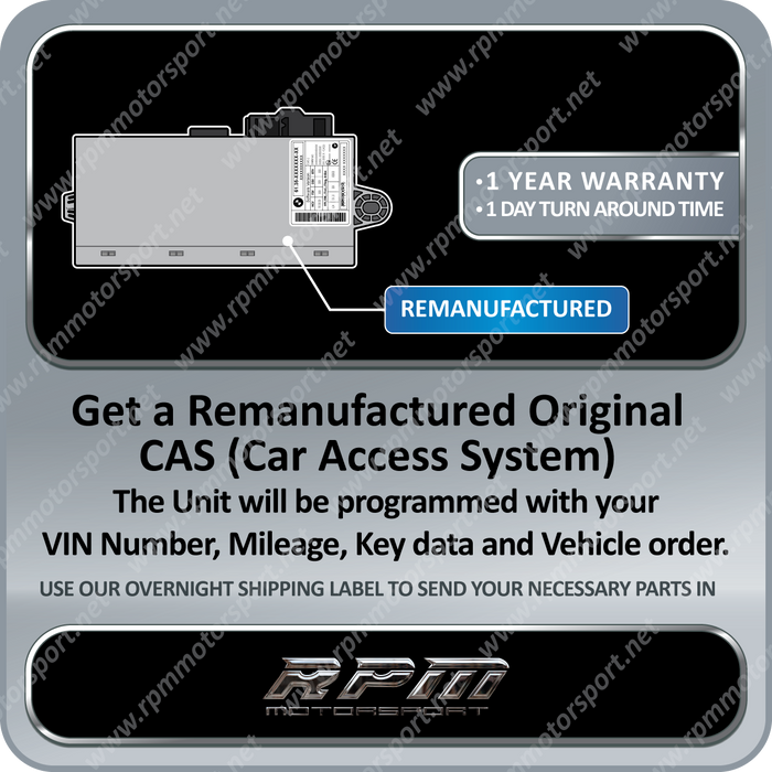 Remanufactured CAS2 Module