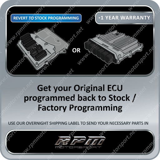 Revert to Stock Programming