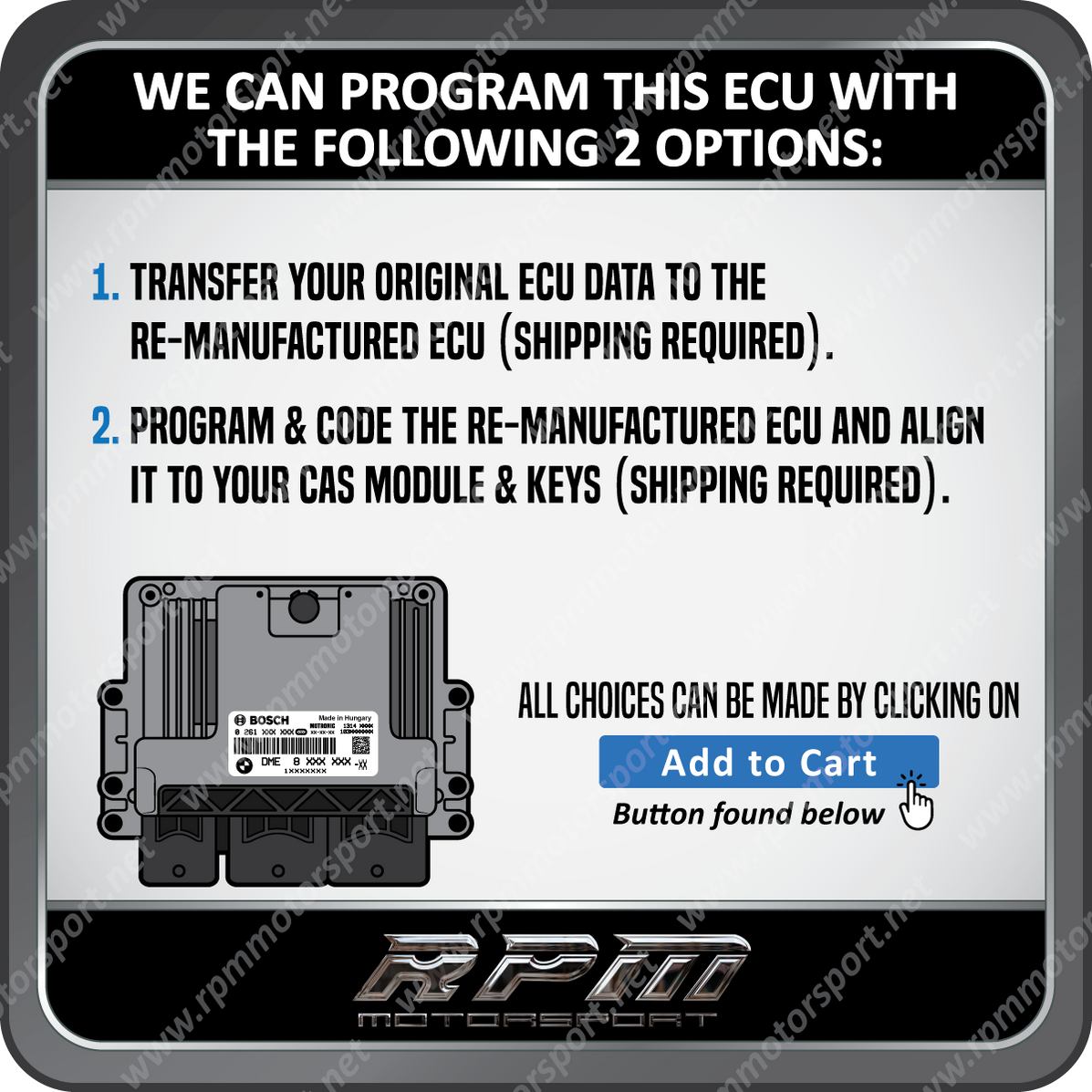 MINI COOPER R56 R57 R58 R59 R60 R61 RMFD ECU's 2007 to 2016 — Rpm ...