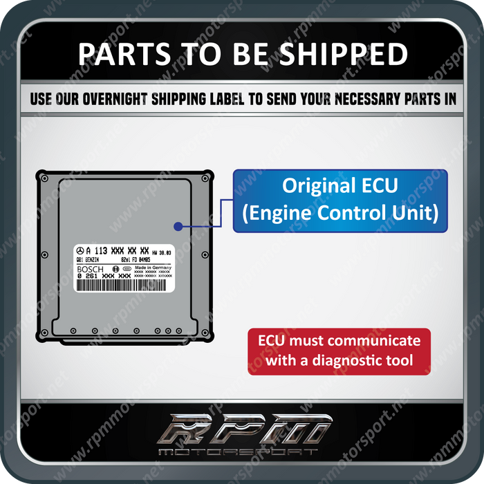 Mercedes Benz 6zyl ME2.8 Remanufactured ECU Years 1997 to 2006