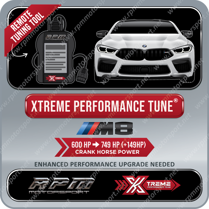 BMW M8 Xtreme Tune Rpm Motorsport Tune Image