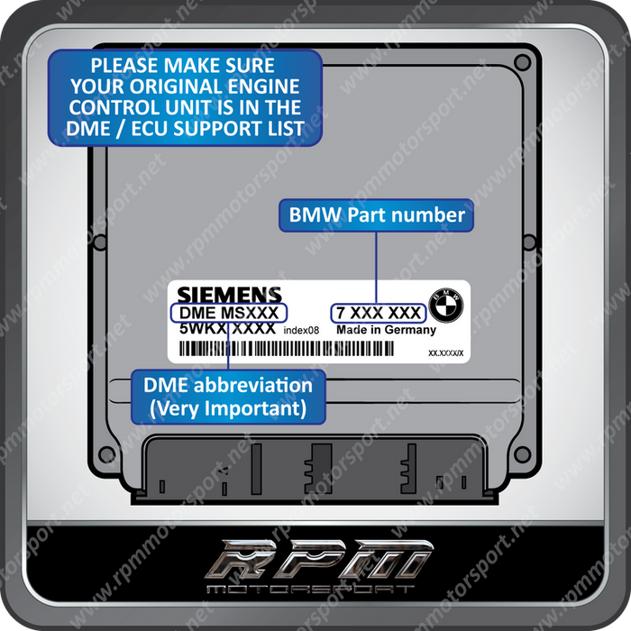 BMW E39 (5 Series) MSS52 Remanufactured ECU 03/1999 to 06/2003