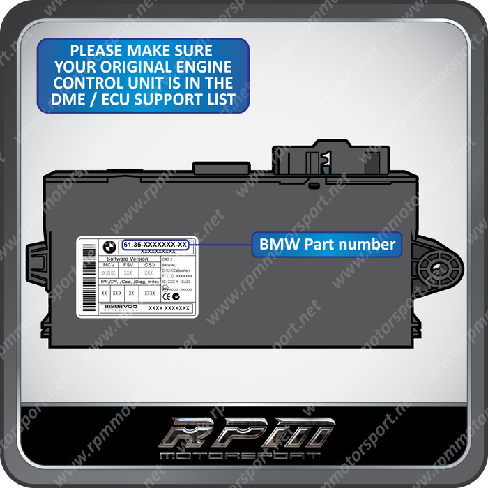 BMW / MINI Cooper Remanufactured CAS3+ (Car Access System) 2007 to 2013