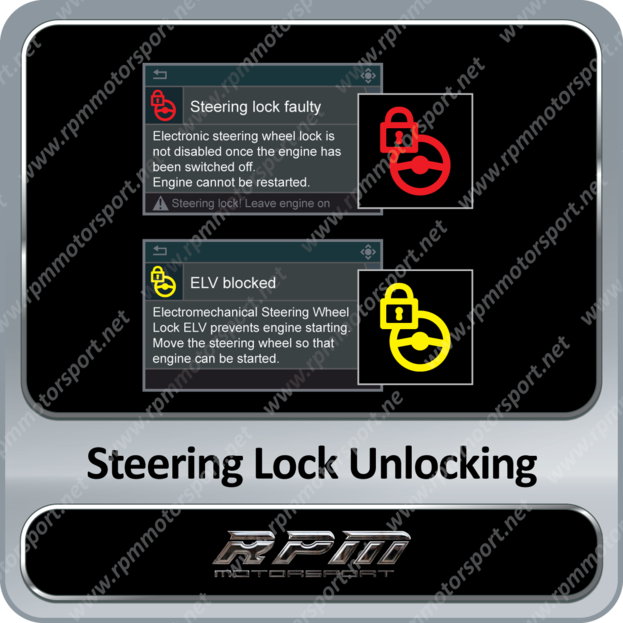 BMW / MINI CAS2 CAS3 Module ELV (Electrical Steering Lock) Unlocking