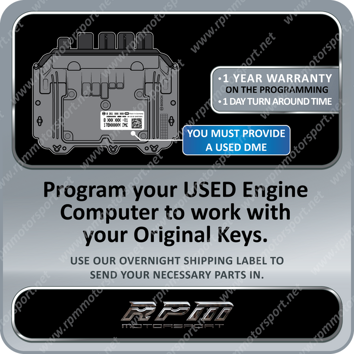 MINI Cooper F54 F56 F57 F60 with B36 B38 B46 B48 Engines Used DME Prog ...