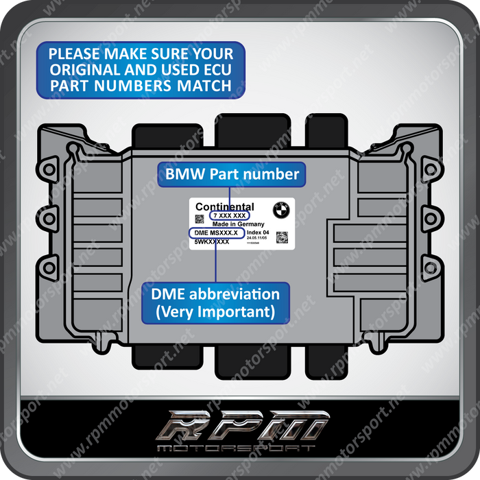 BMW MSV90 PART NUMBER SEARCH