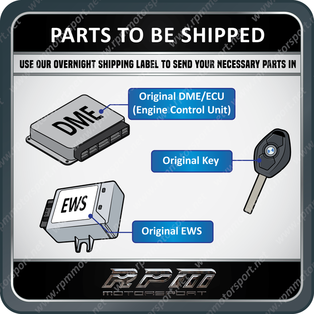BMW Remanufactured EWS3 with 1 Remote Key 01/1997 to 03/1998